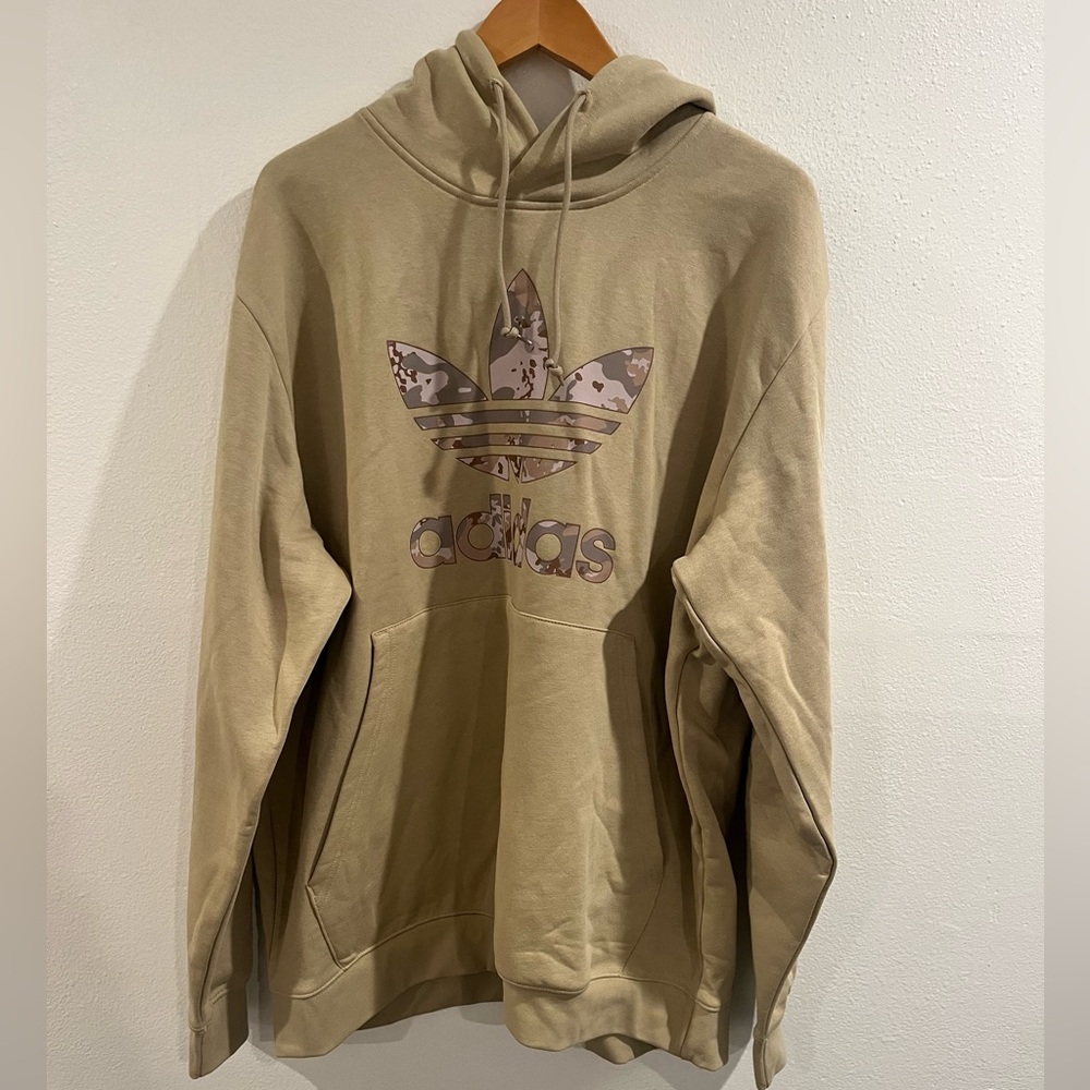 New Men’s Adidas 2XL Camo Infill Hoodie